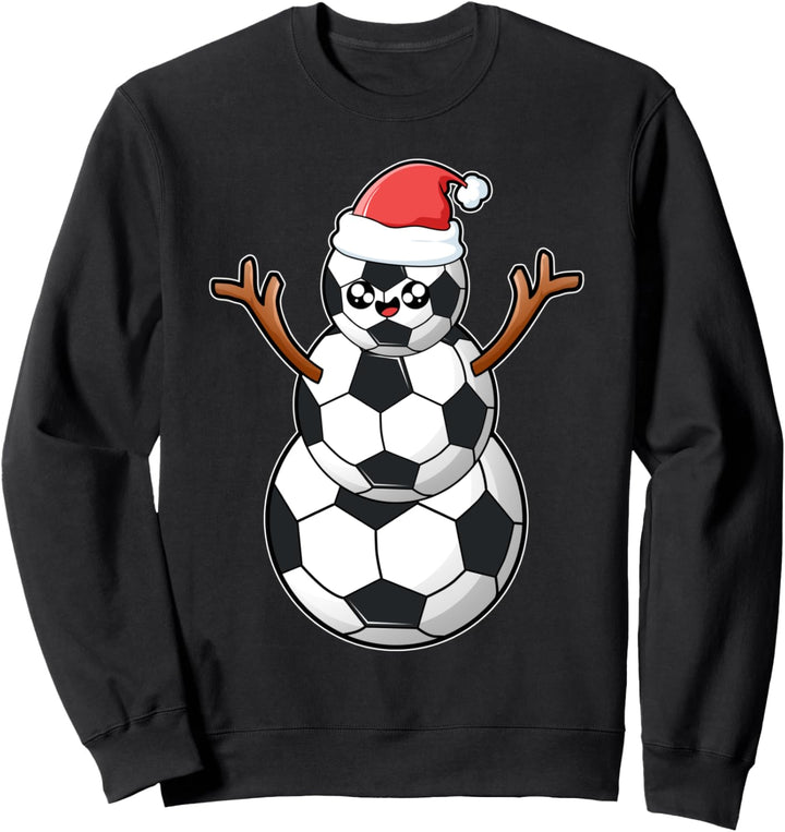 Christmas Fussballer Sport Xmas Weihnachten Fussball Sweatshirt