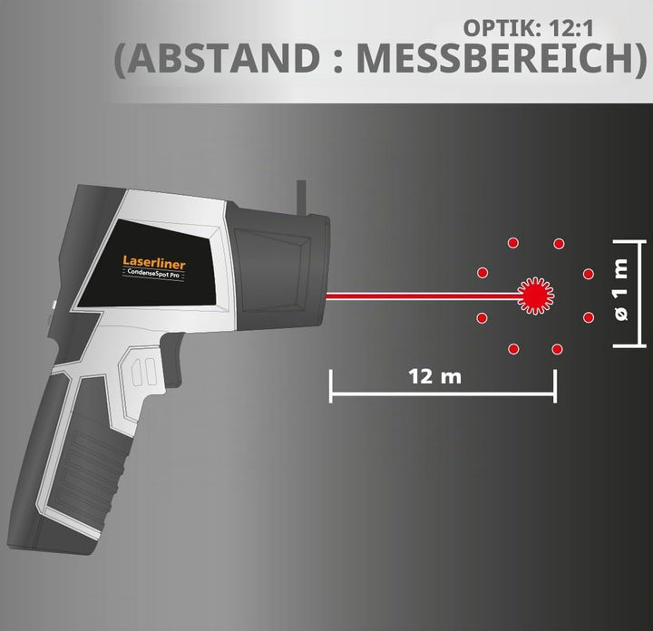 Laserliner CondenseSpot Pro Luftfeuchtemessgerät (Hygrometer)