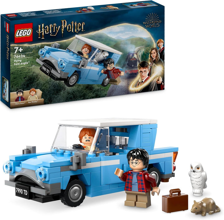 LEGO Harry Potter Hagrids Hütte: EIN unerwarteter Besuch Set &amp; Harry Potter Fliegender Ford Anglia,