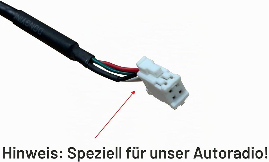 AHD Rückansichtskamera kompatibel mit LXKLSZ -Auto -Funk -Nachtsicht Wasserprofi -Rückkehrkamera mit