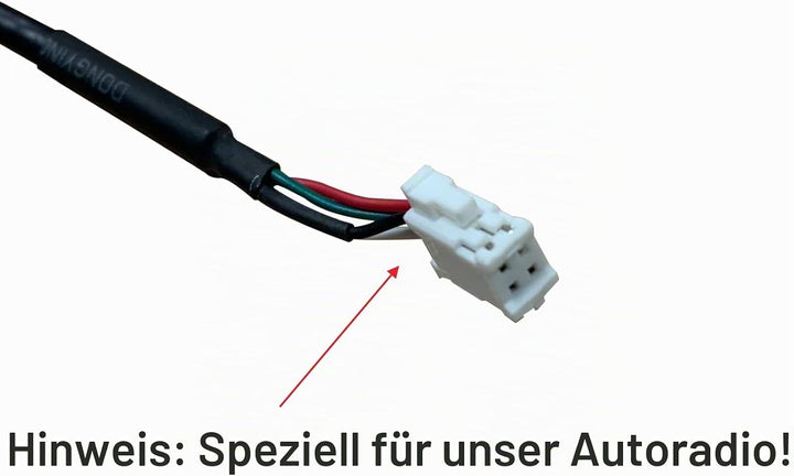 AHD Rückansichtskamera kompatibel mit LXKLSZ -Auto -Funk -Nachtsicht Wasserprofi -Rückkehrkamera mit