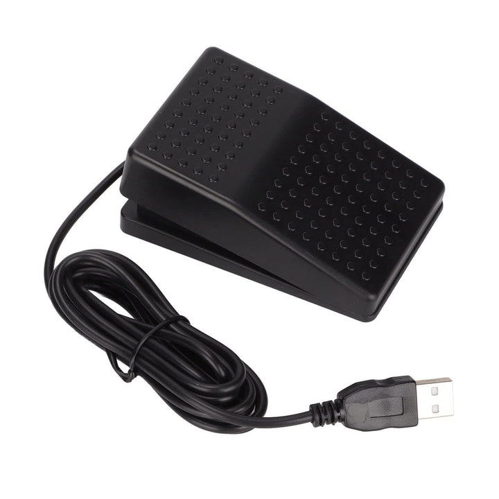 FS220PM USB Fussschalter Programmierbar, Mechanischer Einzelschalter,Tastatur-Controller für PC, Lap