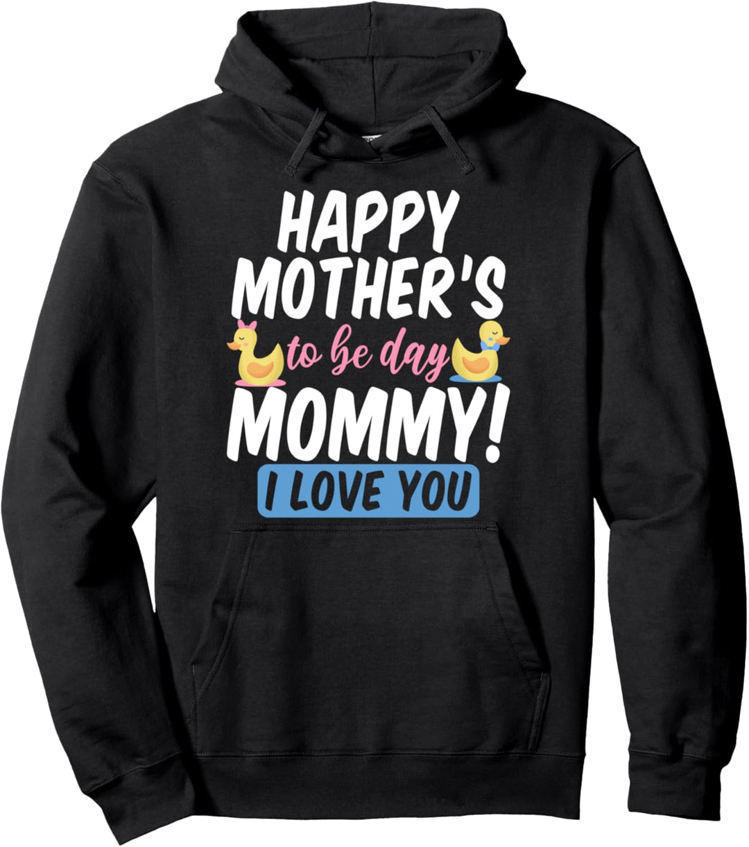 Glückliche Mutter seinem Tag Ich liebe du Mama - Muttertag Pullover Hoodie