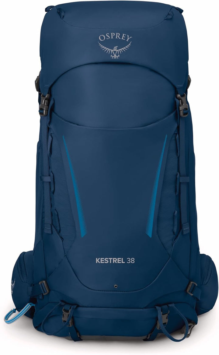 Osprey Kestrel Herren Rucksack Atlas Blue L/XL - Fassungsvermögen 38L, Atlas Blue L/XL - Fassungsver