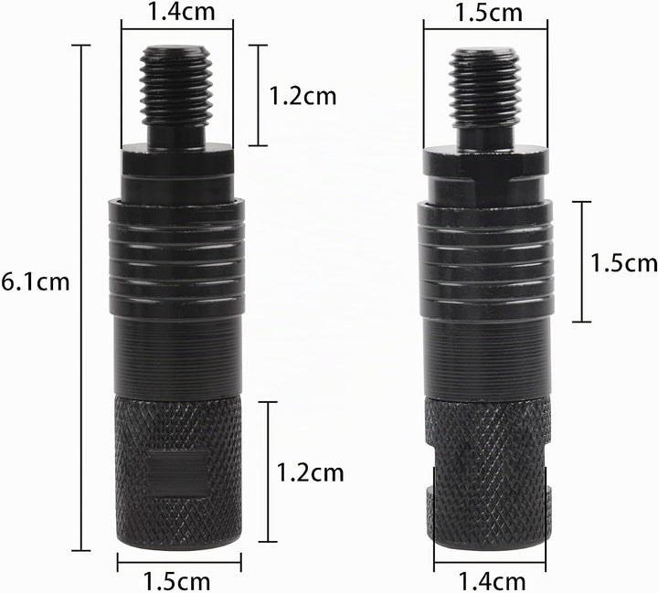 4stk Karpfenangeln Pod-Anschluss Rutenauflagen Quick Release Connector Banksticks Rutenhalter Rod Po