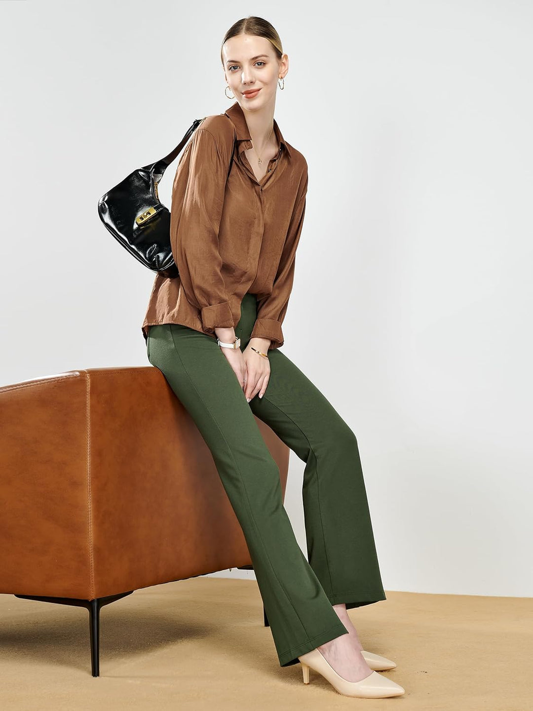 Tapata Damen 71cm/76cm/81cm/86cm Bootcut Stretch-Hose mit 4 Taschen, Tall/Lang/Regulär/Petite Für Bü