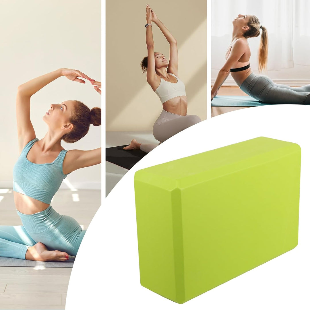 Umweltfreundliche Yoga-Blöcke, weiche, rutschfeste Schaumstoffblöcke, leicht, hochdichter EVA-Schaum