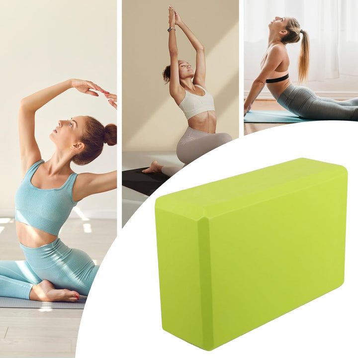 Umweltfreundliche Yoga-Blöcke, weiche, rutschfeste Schaumstoffblöcke, leicht, hochdichter EVA-Schaum