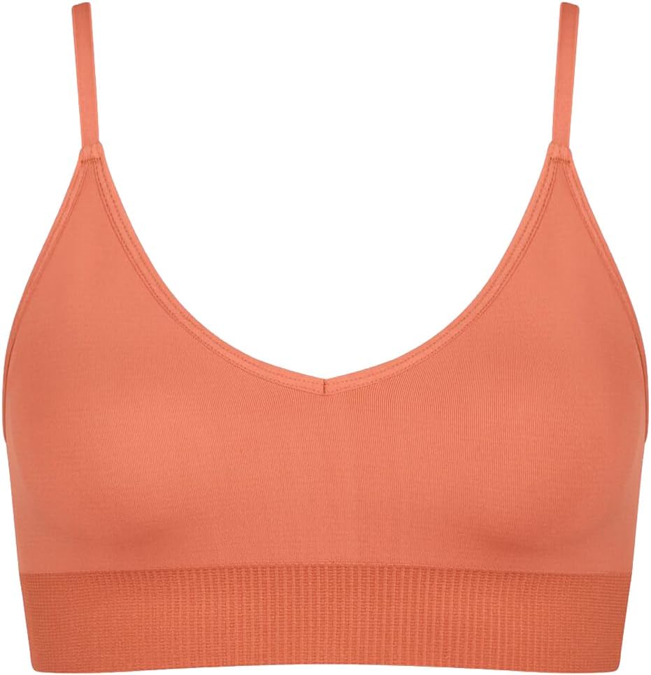 Sloggi Damen Ever Infused Multi VIT Bralette Bra XS Apricot Brandy, XS Apricot Brandy