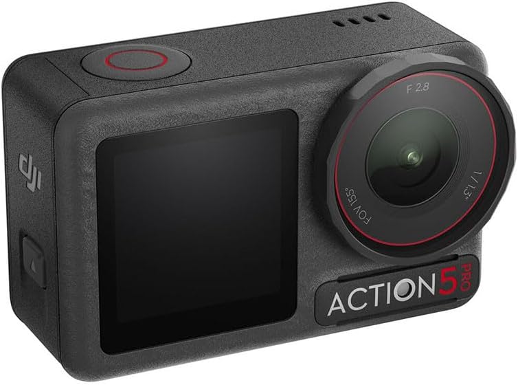 DJI Osmo Action 5 Pro Adventure Combo, Action-Kamera 4K mit 1/1.3" Sensor, 12 Std. verlängerte Akkul