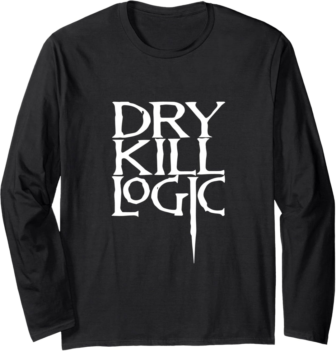 Klassisches Logo von Dry Kill Logic Langarmshirt