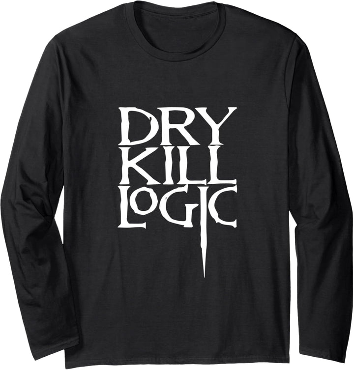 Klassisches Logo von Dry Kill Logic Langarmshirt