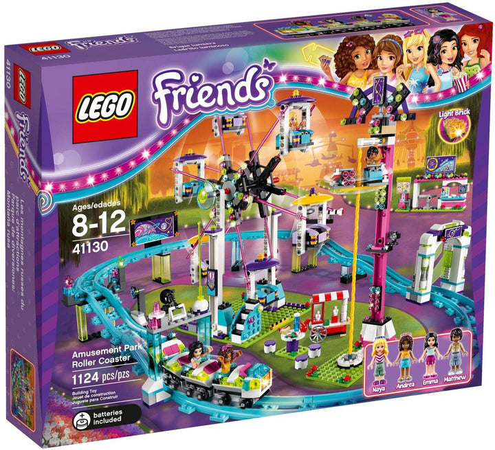 LEGO Friends 41130 - Grosser Freitzeitpark Achterbahn Bauset, Achterbahn Bauset