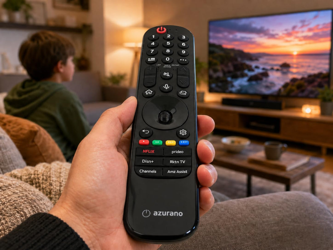 azurano Fernbedienung für LG Universal Magic Remote, AN-MR24GA, MR23GA, MR22GA, MR21GA, MR20GA Voice