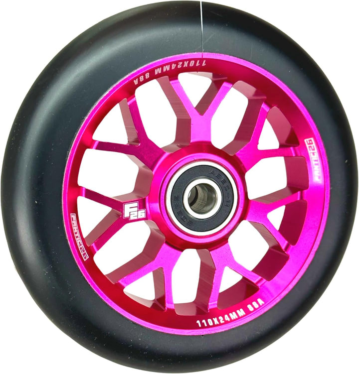 Fantic26 Stunt Scooter Trick Roller Ersatzteile Bundle I ODI SLX Soft Griffe mit Barends I F26 Spy7