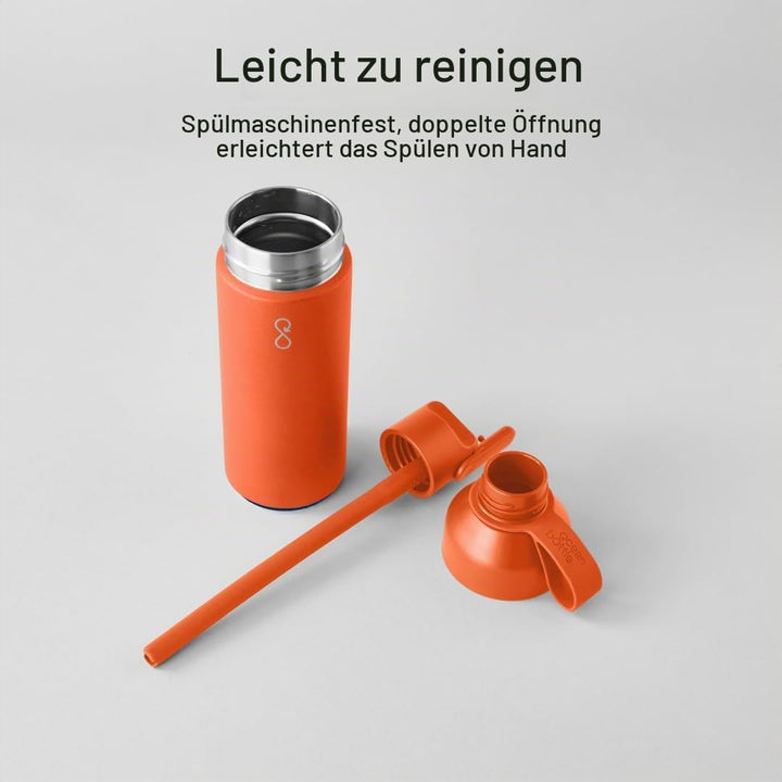 Ocean Bottle - Go Wasserflasche aus recyceltem Edelstahl - umweltfreundlich &amp; wiederverwendbar - Son