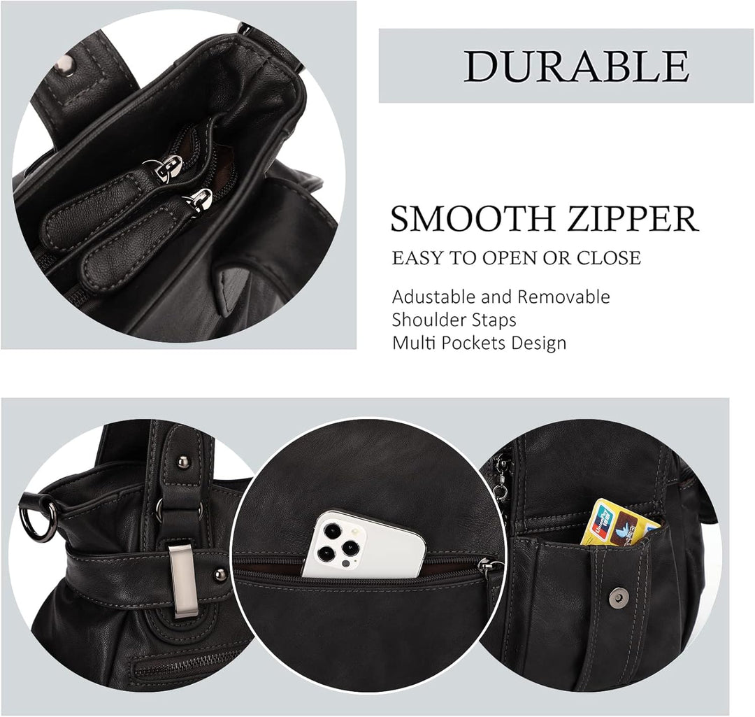 KL928 Handtasche Damen Umhängetaschen grosse Damenhandtasche Schultertasche gemacht aus PU Leder Kun