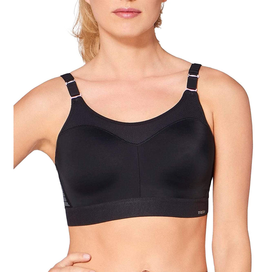 Triumph Damen Triaction Control Lite Bügel-Sport-BH 65861 70D Schwarz, 70D Schwarz