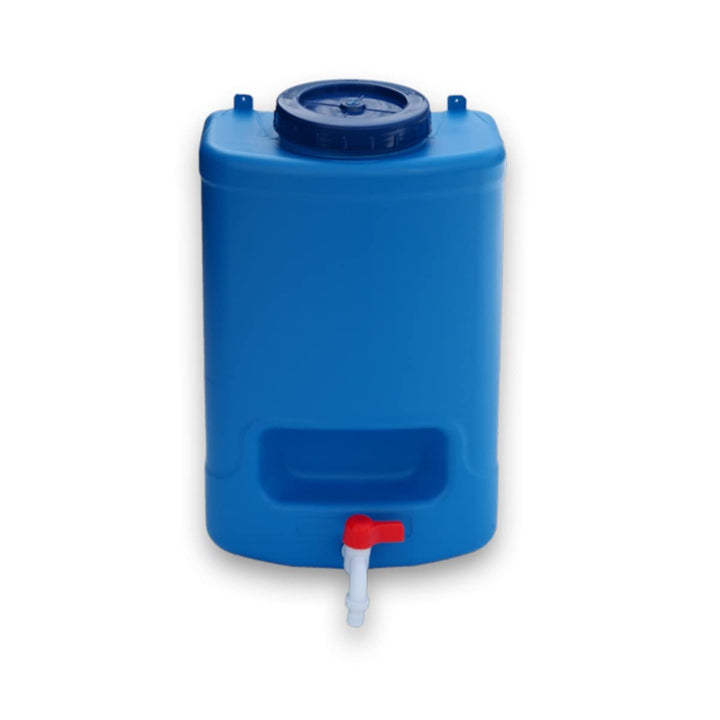 20L Wasserspender mit Seifenablage für Camping, Garage und Outdoor – Wetterfester, UV-beständiger Ku