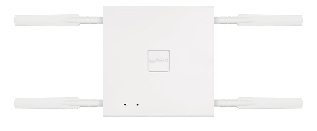 LANCOM LX-6402 (EU) WiFi-6 Access Point mit bis zu 2400 MBit/s, 4 flexible Rundstrahl-Antennen, PoE