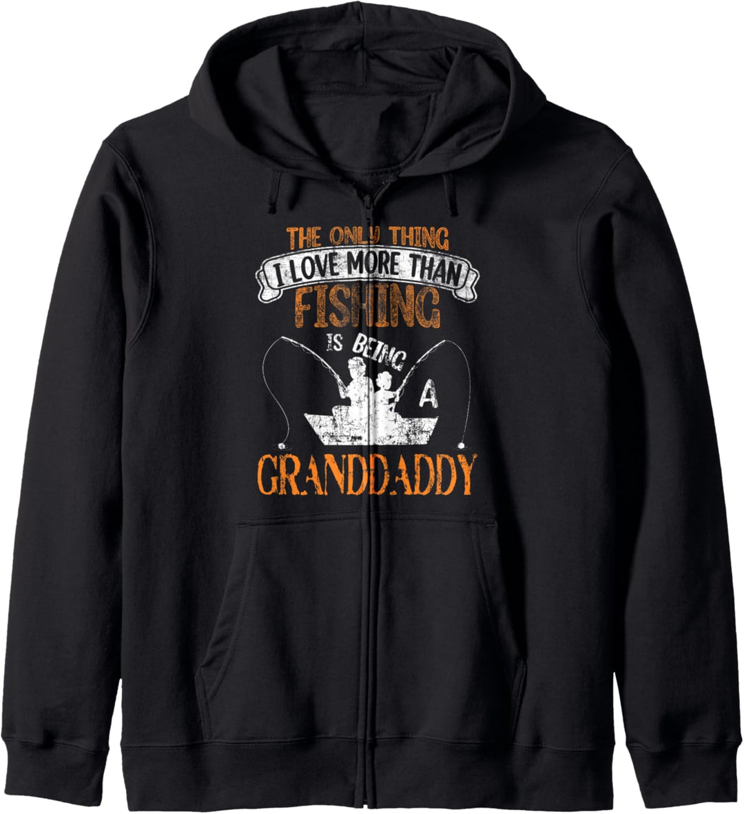The only thing love more than fishing is being a Granddaddy Kapuzenjacke