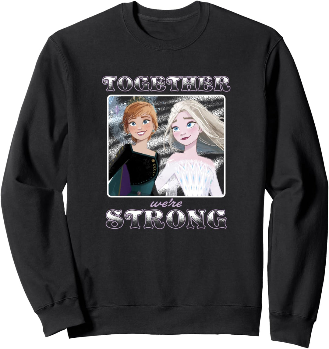 Disney Frozen 2 Anna & Elsa Together We're Strong Sweatshirt