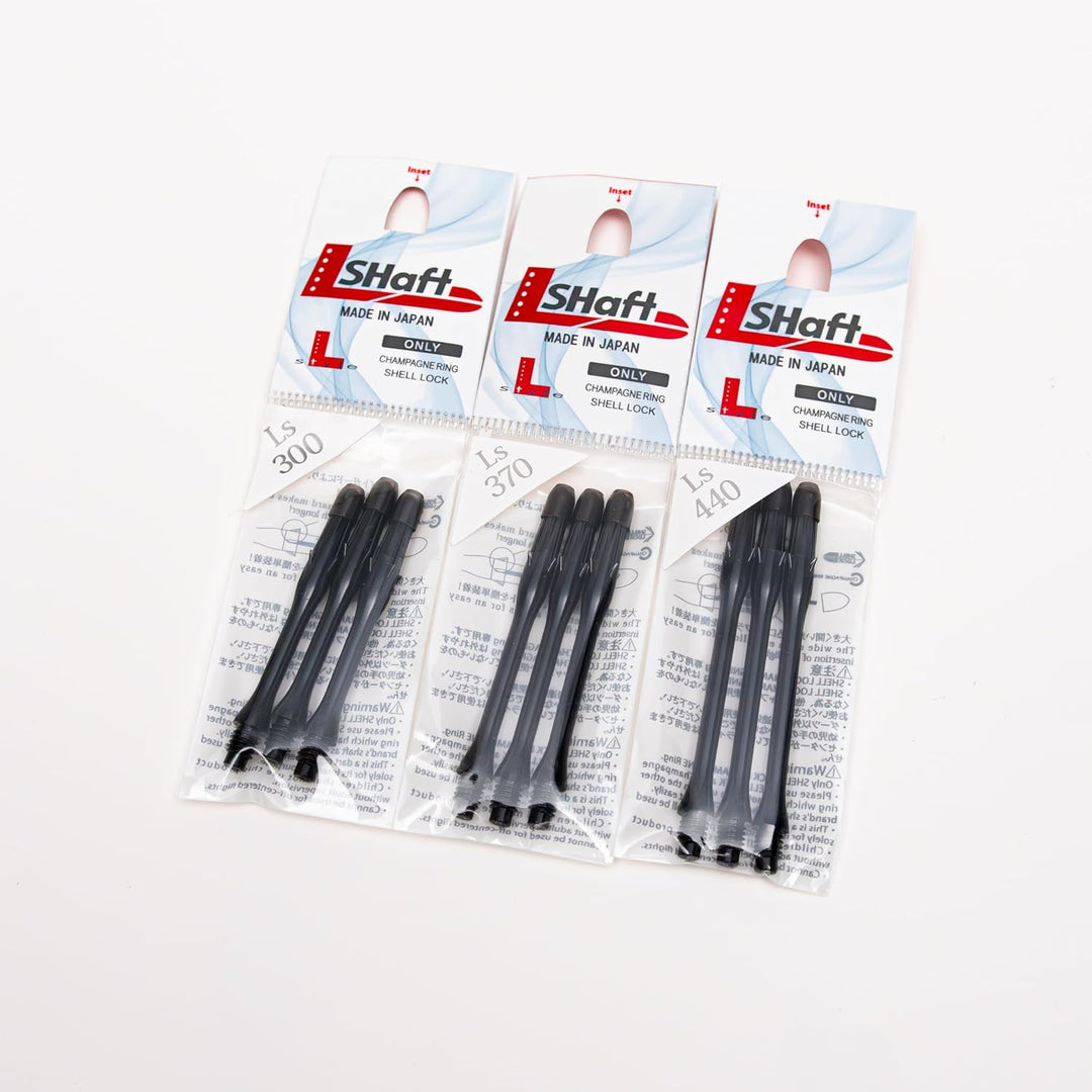 L-Stil Welle L-Welle LOCK Schlank Schwarz 300