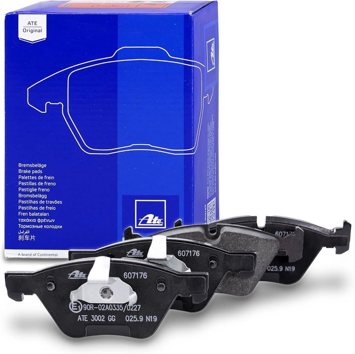 ATE Bremsenset Vorderachse inkl. Bremsscheiben vorne Ø 310 mm belüftet und Bremsbeläge vorne + Versc