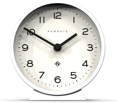 NEWGATE® M Mantel - Silent Sweep Kaminuhr - 'No Tick' - Moderne Kaminuhr - Kleine Uhr - Wohnzimmeruh