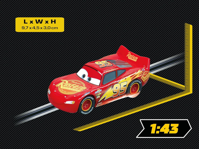 Carrera - 20064150 - Carrera GO!!! I Disney·Pixar Cars - Lightning McQueen - Neon Nights I Rennbahne