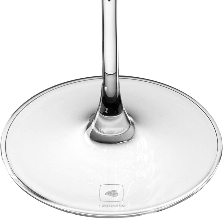 LEONARDO HOME PUCCINI Weinglas, Glas, klar, 6 Stück (1er Pack), 6 Rotweingläser 750 ml, Rotweingläse