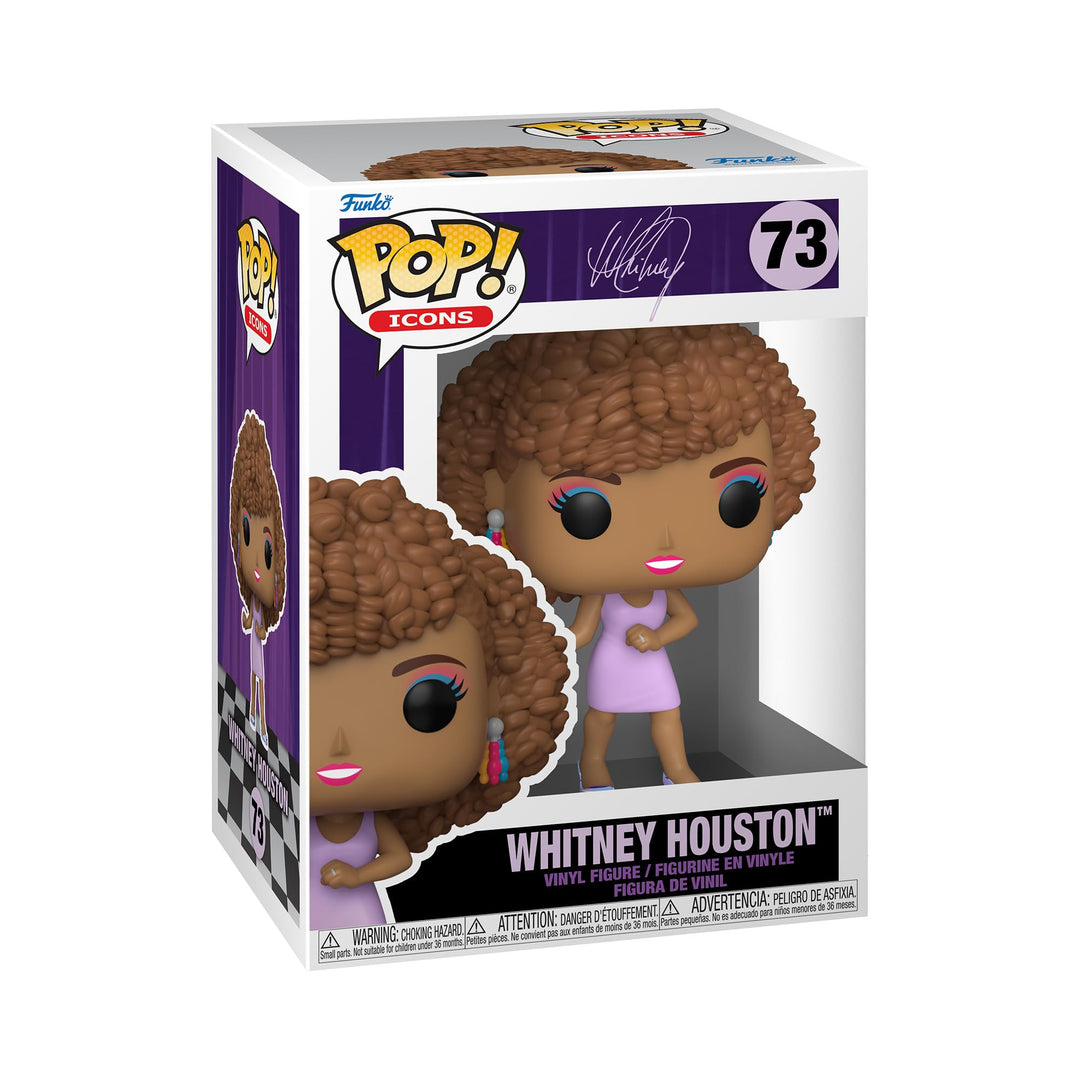 Funko Pop! Icons: Whitney Houston - I Wanna Dance with Somebody - Vinyl-Sammelfigur - Geschenkidee -
