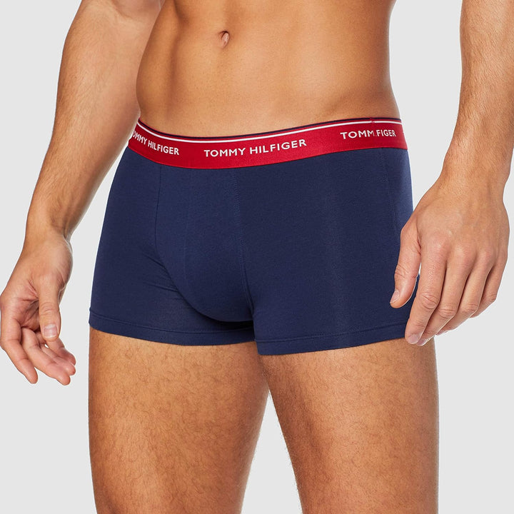 Tommy Hilfiger Herren Trunk (3er Pack) S Mehrfarbig (Multi / Peacoat), S Mehrfarbig (Multi / Peacoat