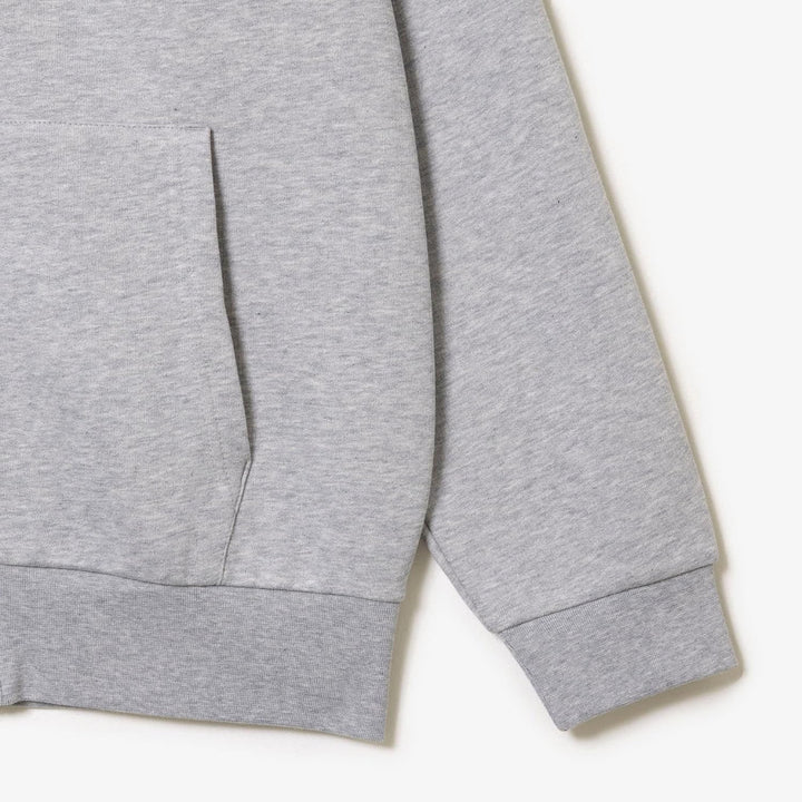 Lacoste Herren Sweatjacke SH9626, Männer Sweatshirt Reissverschluss,Regular Fit, Chinesisches Silber