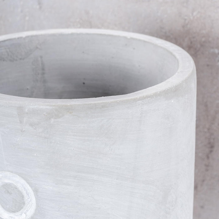 Weinkühler Beton Grau H22cm Flaschenkühler Sektkühler Anker Maritim Tischdeko Tischdeko Variante 1,