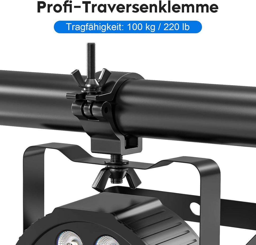 4 Stück Traversen Klammern 48-52mm Truss O Clamp Half Coupler Trussaufnehmer Aluminiumlegierung Trus