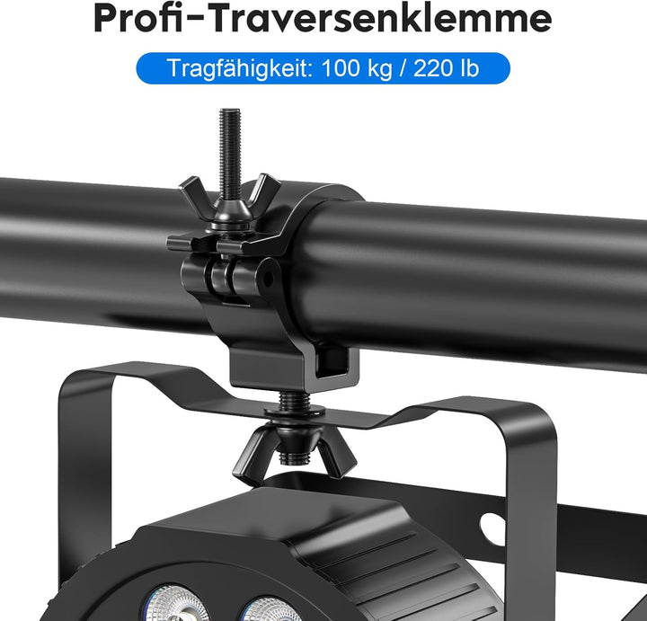 4 Stück Traversen Klammern 48-52mm Truss O Clamp Half Coupler Trussaufnehmer Aluminiumlegierung Trus