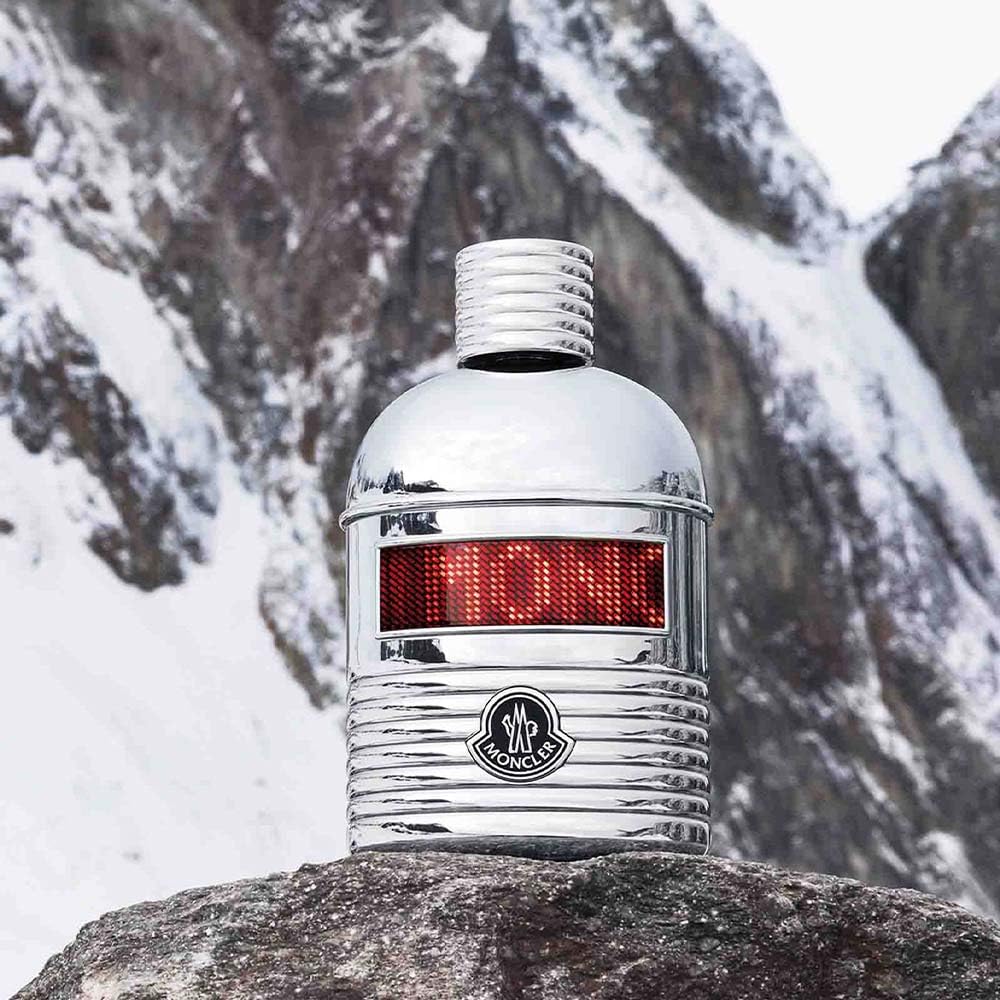 MONCLER, Pour Homme, Eau de Parfum, Herrenduft, (wiederaufladbar + LED Screen), 150 ml