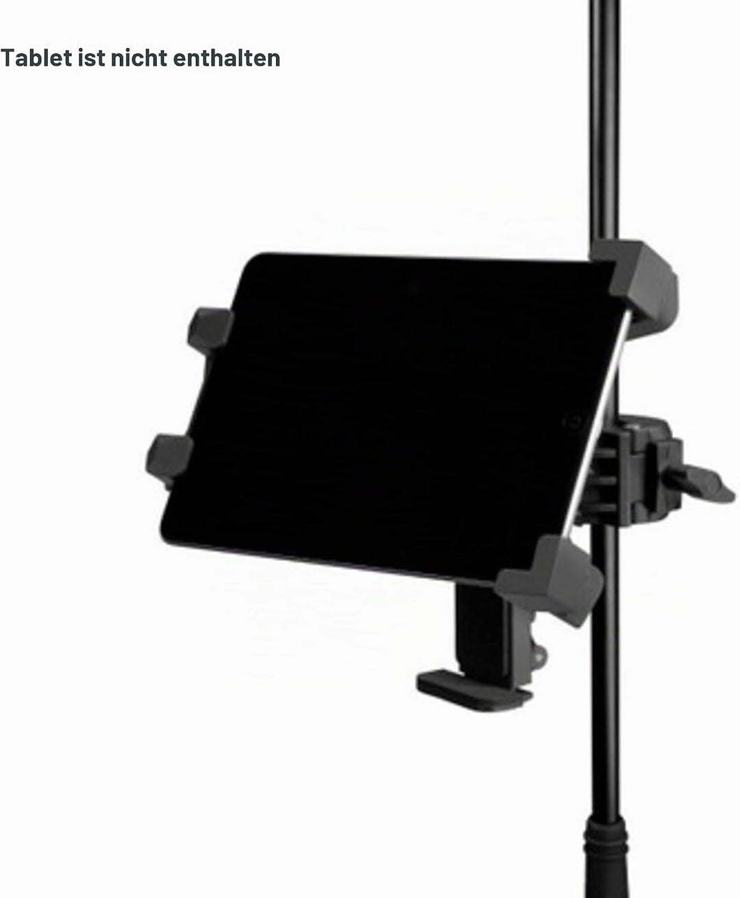 Adam Hall Stands THMS 1 - Universeller Tablet-Halter mit multifunktionalem Aufnehmer