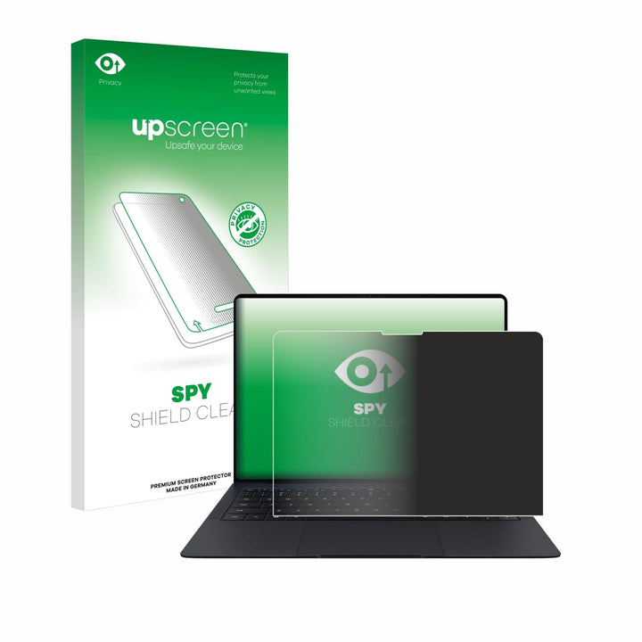 upscreen Anti-Spy Blickschutzfolie für Huawei MateBook X Pro 2024 Made in Germany, Privacy Screen Di