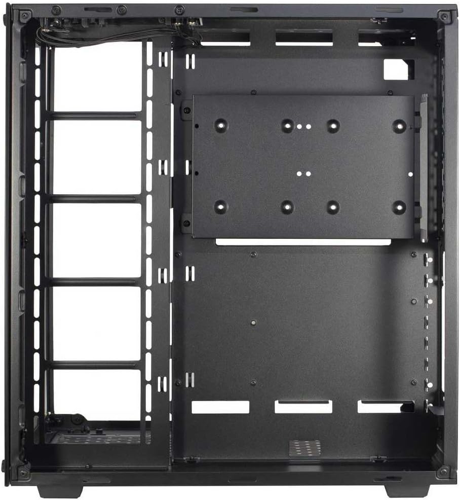 Inter-Tech C-701 Panorama ATX Gehäuse, Tempered Glass, Schwarz, 88881327