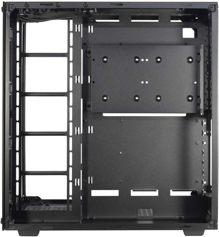 Inter-Tech C-701 Panorama ATX Gehäuse, Tempered Glass, Schwarz, 88881327