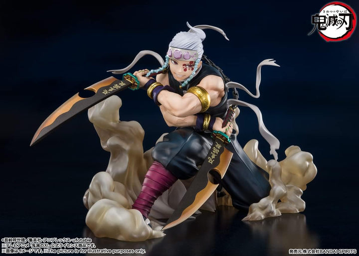 BANDAI TAMASHII Nations Dämonentöter – Tengen Uzui – Figur Figuarts Zero 15 cm