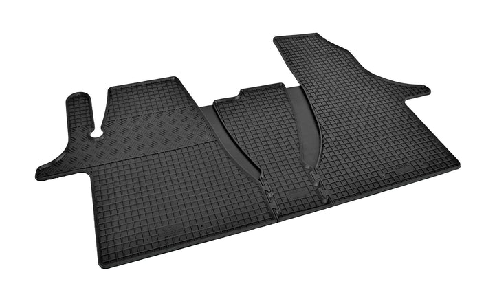 Passgenaue Gummifussmatten passend für VW T6.1 Transporter/Caravelle/Multivan ab 2019 | 2/3 Sitze Er