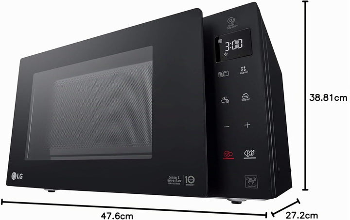 LG neochef Comptoir du Mikrowelle kombinierten 23L 1150 W schwarz – Mikrowelle (Comptoir du, kombini