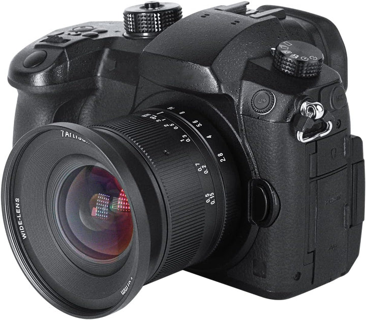 7artisans 12 mm F2.8 Mark Ⅱ Ultra-Weitwinkel-APS-C manueller Fokus, Prime-Objektiv, kompatibel mit O