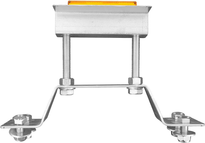 UNITRAILER Ersatzradhalterung für Garden Kipp Anhänger, 270 x 95 mm Halterung für 155/70 R13 Reserve