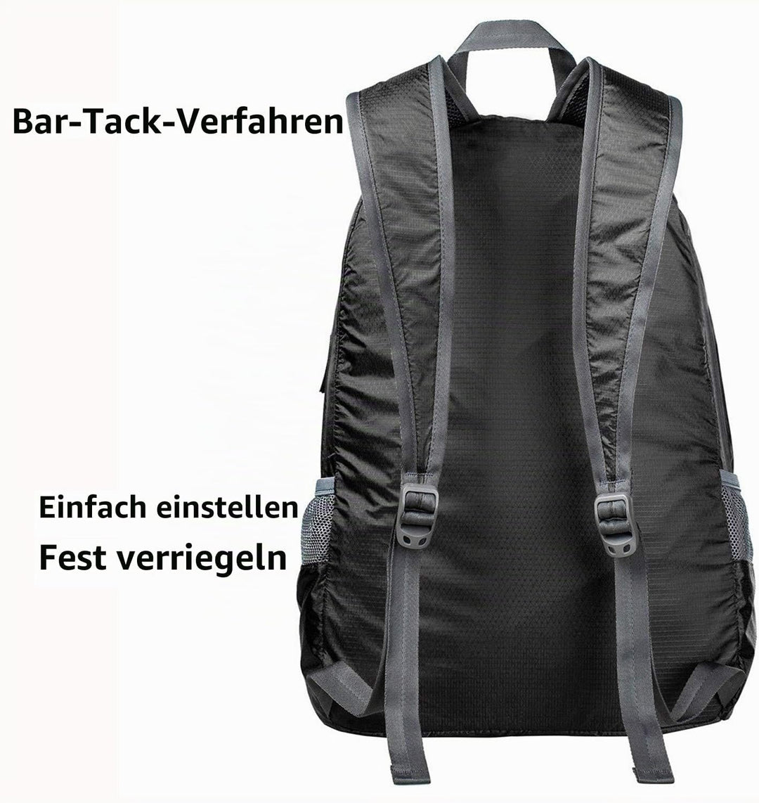 G4Free 20L Faltbarer Rucksack Ultraleichter Wanderrucksack Daypack für Männer Frauen und Kinder für