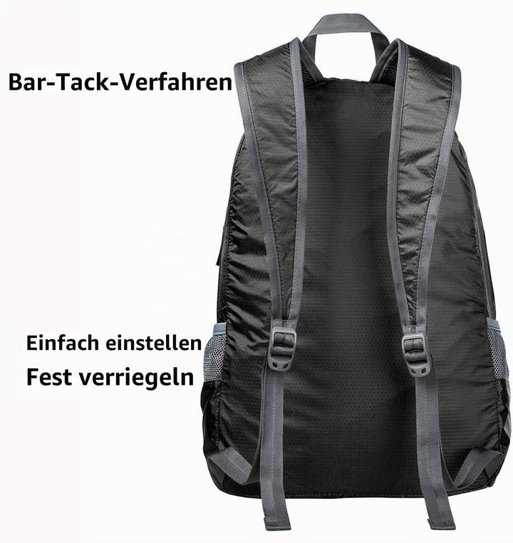 G4Free 20L Faltbarer Rucksack Ultraleichter Wanderrucksack Daypack für Männer Frauen und Kinder für