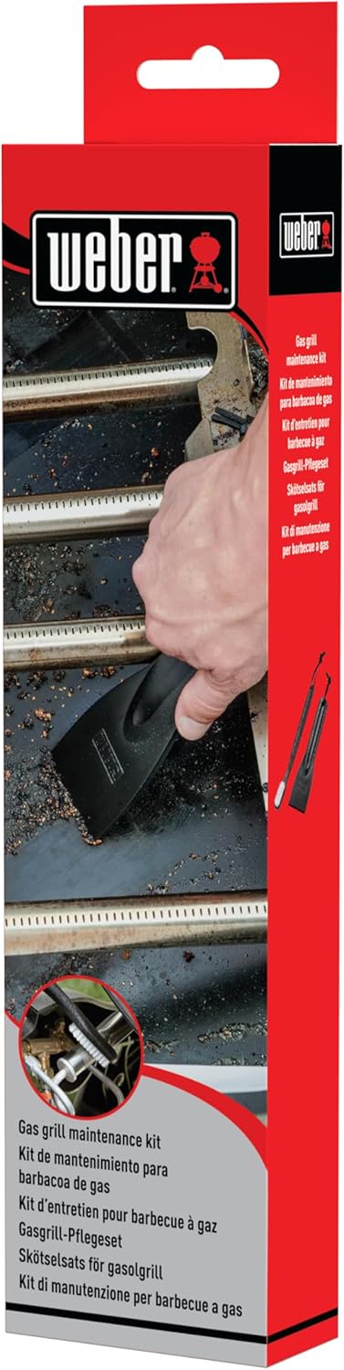 Weber Reinigungsset für Brenner & Grillkammern, für einfache Reinigung von Allen Grills, bestehend a
